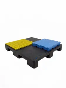 Piso plástico resistente para uso industrial