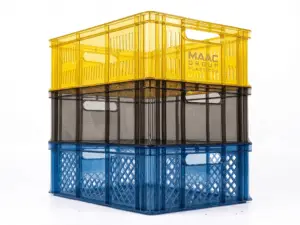Canastilla plástica Tres cuartos 3/4 18cm